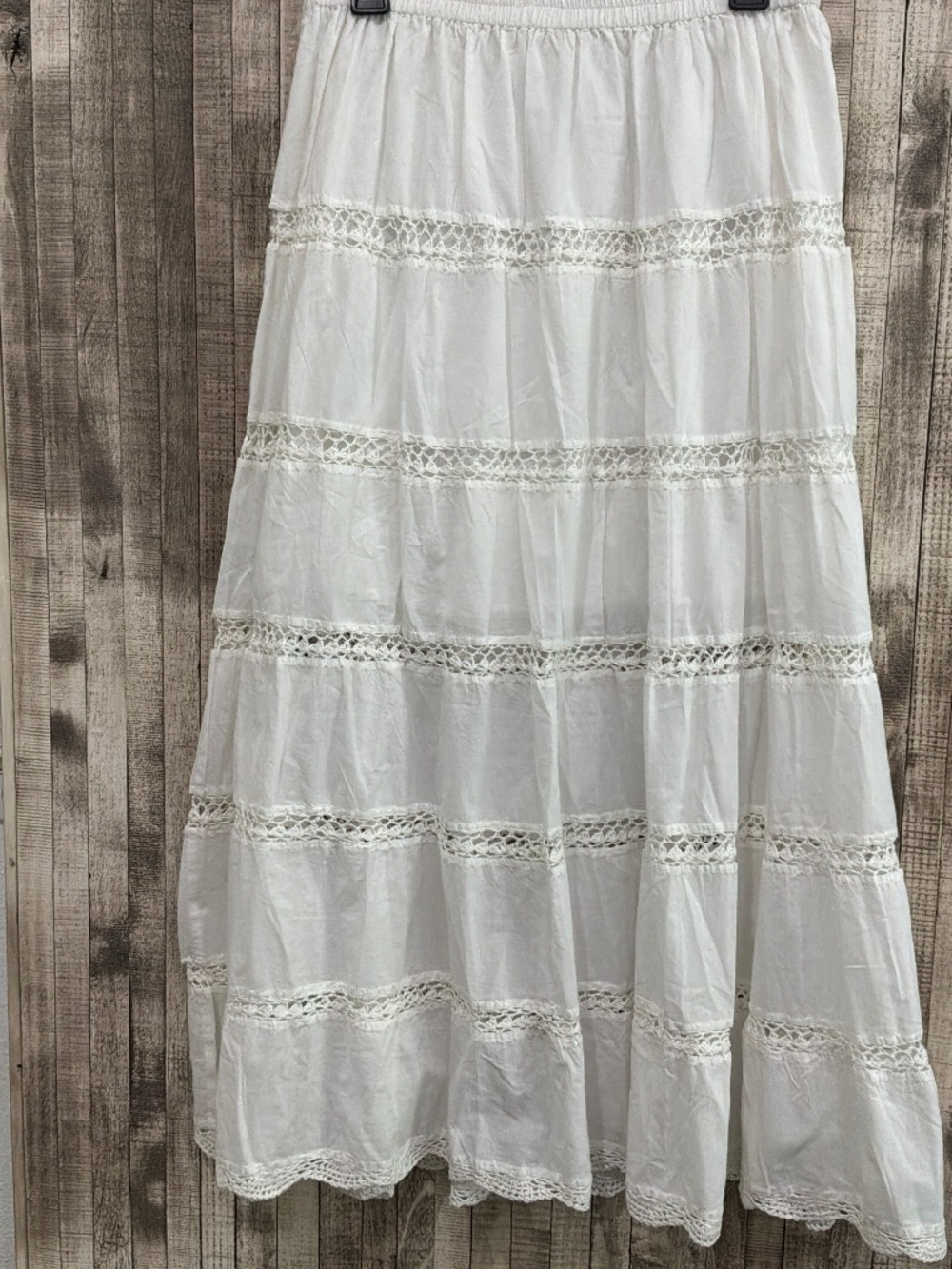 CLEOBELLA WHITE ORGANIC COTTON SKIRT NWOT